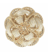 Bouton bijou Camélia sur pied - 19mm OR