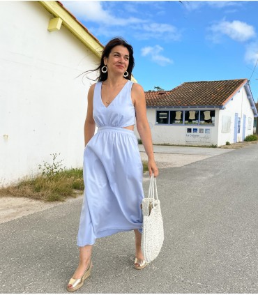 CLÉMATISSE PATTERN : la robe LIA
