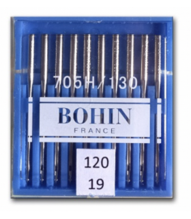 BOHIN : Aiguilles machine Universelles Assorties étui de 10 (120/19)