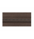 Fermeture à glissière spiralée grosse maille au mètre - CHOCOLAT