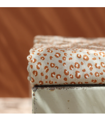MAISON NAÏVE - Crépon de Viscose Mini Léo Amande