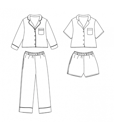 IKATEE : pyjama BUDAPEST Femme