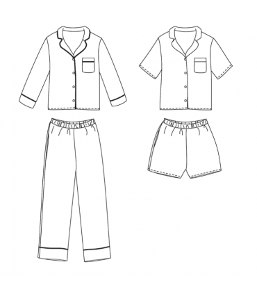 IKATEE : pyjama BUDAPEST Enfant