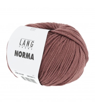 LANG YARNS Norma CHOCOLAT