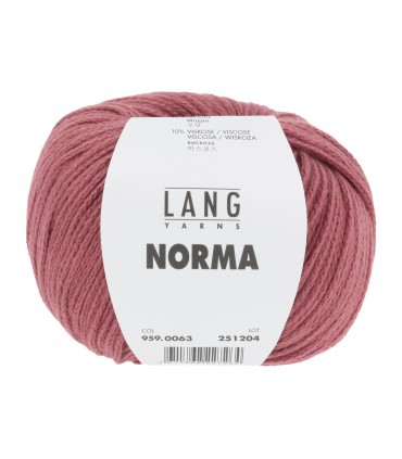 LANG YARNS Norma VIEUX ROSE