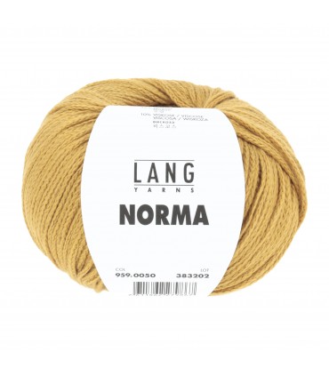 LANG YARNS Norma MOUTARDE