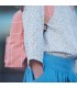 SEE YOU AT SIX : Lin Viscose - Shaped Chaos - BLANC CASSÉ