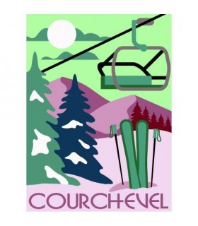 Margot : Canevas COURCHEVEL