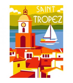 Margot : Canevas  St TROPEZ