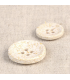 Bouton en écorce de riz - ECRU - 15mm