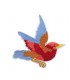 Thermocollant - Oiseau ROUGE et BLEU