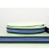 RUBAN STRECH MULITICOLOR Bleu et Vert