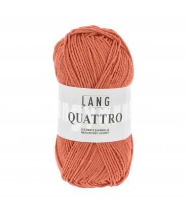 LANG YARNS : Quattro - TOMATE