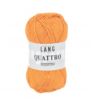 LANG YARNS : Quattro - ORANGE