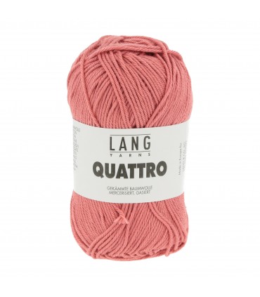 LANG YARNS : Quattro - ROSE