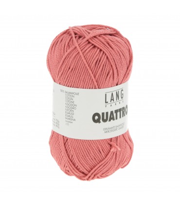 LANG YARNS : Quattro - ROSE