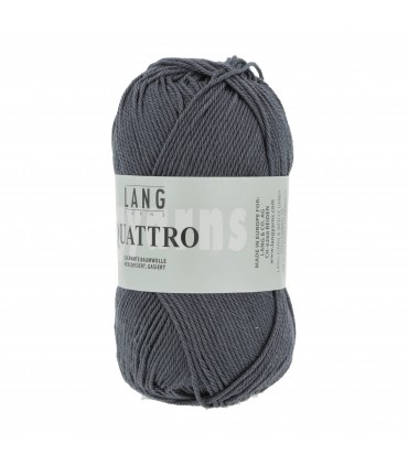 LANG YARNS : Quattro - ANTHRACITE