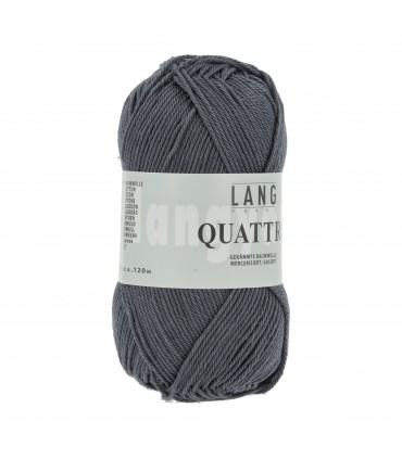 LANG YARNS : Quattro - ANTHRACITE