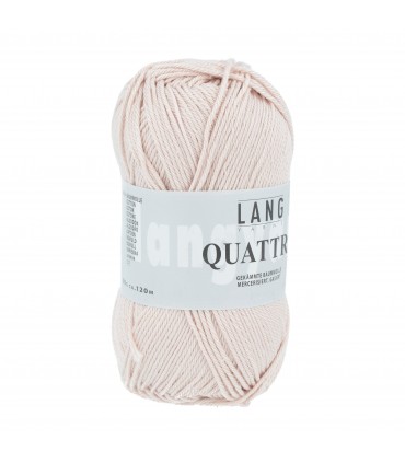 LANG YARNS : Quattro - ROSE PÂLE