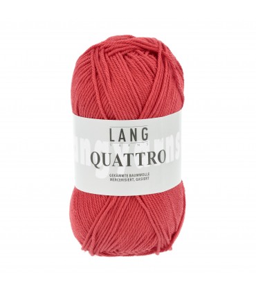 LANG YARNS : Quattro - ROUGE