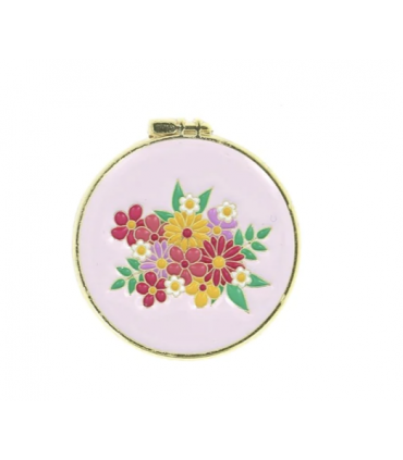 BOHIN : Porte aiguille aimanté - Fleurs