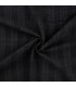 Voile de coton Structuré - NOIR x0,2m