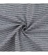 Lin - Coton Rayé - DENIM