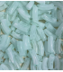 Perles acryliques Gros Tube MARBRÉ BLEU GLACE