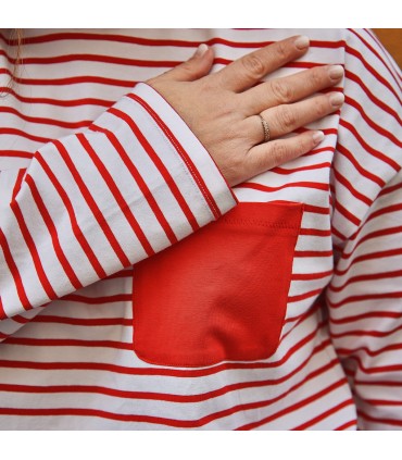 IKATEE : t-shirt ou robe marinière femme - QUIBERON