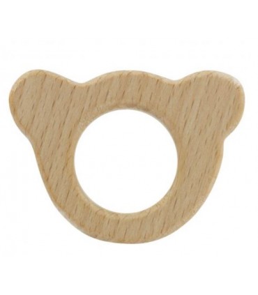 Anneaux de Dentition bébé en Hêtre - OURS