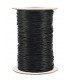 Fil macramé tressé 1mm Noire