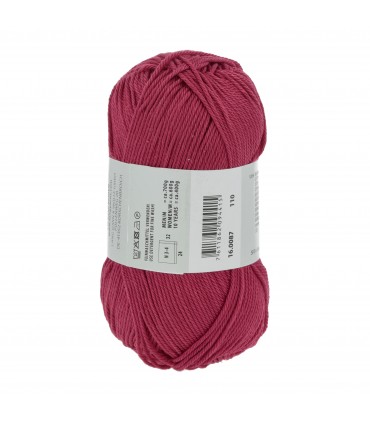 LANG YARNS : Quattro - FRAMBOISE