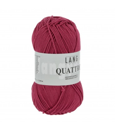 LANG YARNS : Quattro - FRAMBOISE