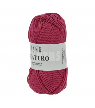 LANG YARNS : Quattro - FRAMBOISE