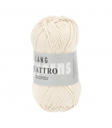LANG YARNS : Quattro - IVOIRE