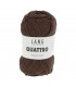LANG YARNS : Quattro - MARRON FONCÉ