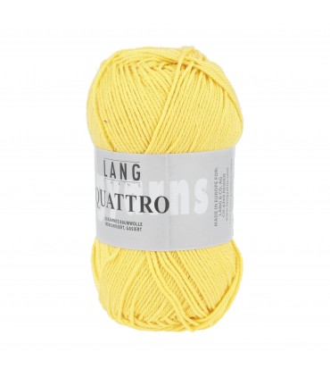 LANG YARNS : Quattro - JAUNE OR