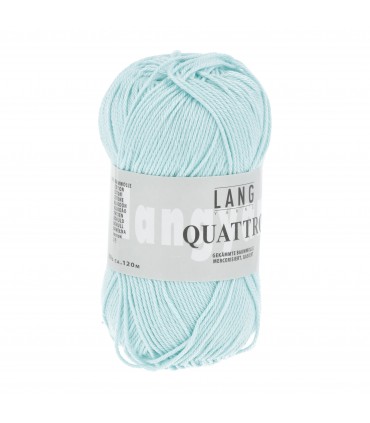 LANG YARNS : Quattro - BLEU CIEL