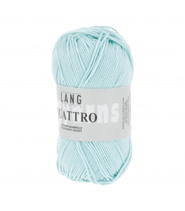 LANG YARNS : Quattro - BLEU CIEL
