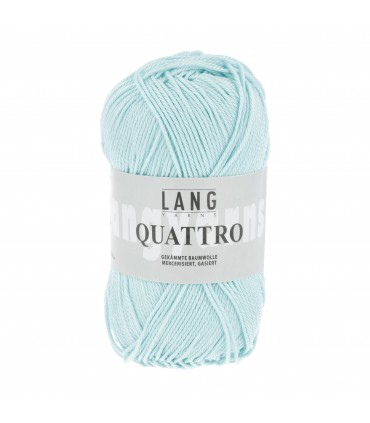 LANG YARNS : Quattro - BLEU CIEL