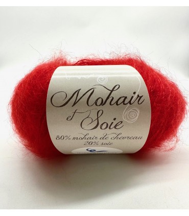 MOHAIR des FERMES de FRANCE - ÉCARLATE