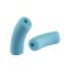 Perles acryliques gros tube mat - BLEU CIEL