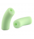 Perles acryliques gros tube mat - MENTHE