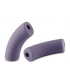 Perles acryliques gros tube mat - VIOLET