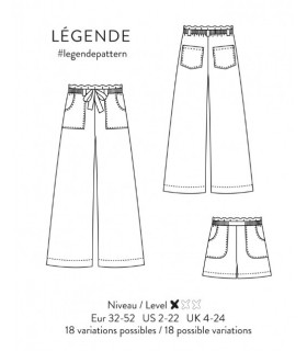 ATELIER SCÄMMIT : Pantalon LÉGENDE