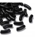 Perles acryliques Gros Tube NOIR