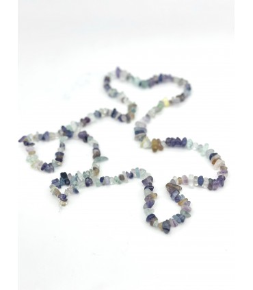 Perles chapelet coquillage chips - vert