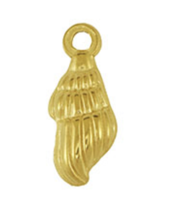 Pendentif en acier inoxydable Bulot DORÉ