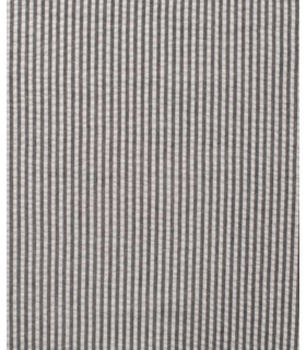 SEERSUCKER rayé noir et blanc