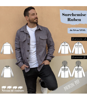 SUPER BISON Surchemise RUBEN Homme